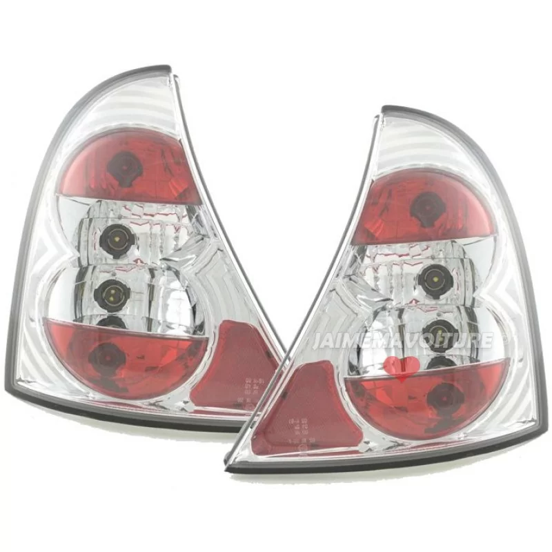 Luces traseras de cristal Renault Clio 2