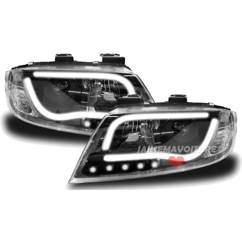 Front lights tuning LTI Audi A6