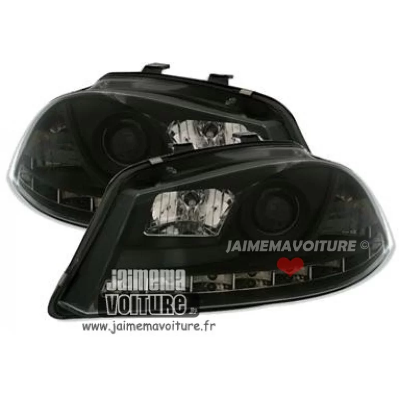 Devil eyes Seat Ibiza 6L Black Sonar