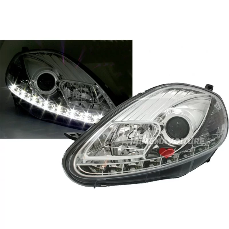 Fiat Grande Punto Fari anteriori a LED