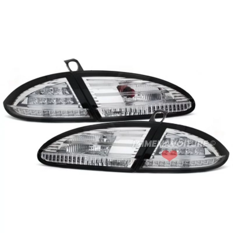 Fanali posteriori a LED cromati Seat Leon