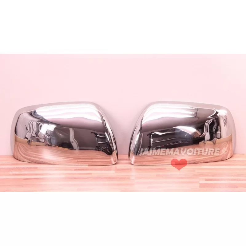 Coques de rétroviseurs chromes pour Toyota RAV4