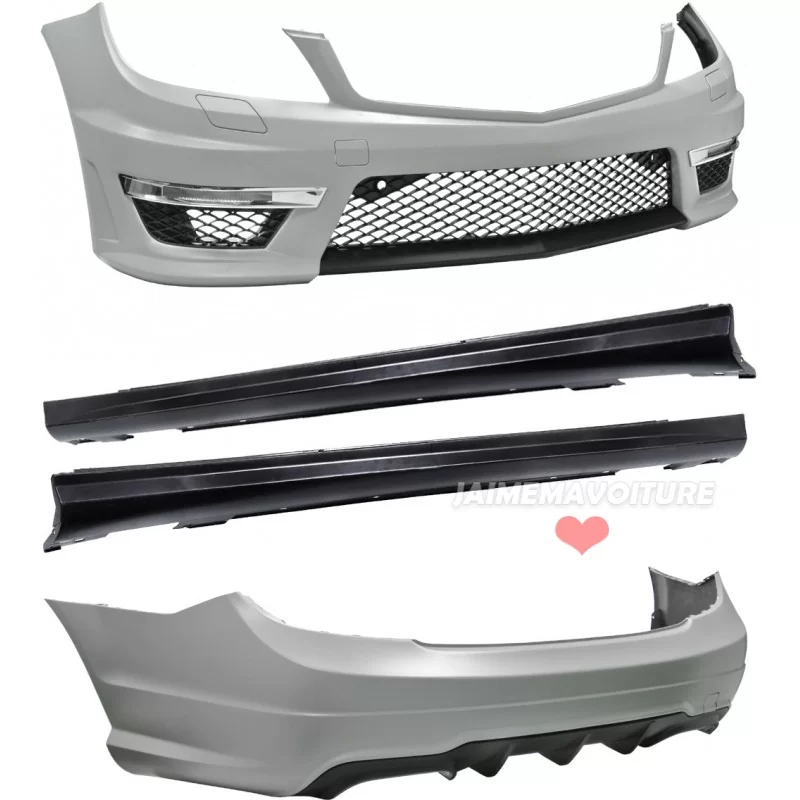 Karosserisats AMG C63 Mercedes C-klass Karosserisats AMG C63 Mercedes C-klass