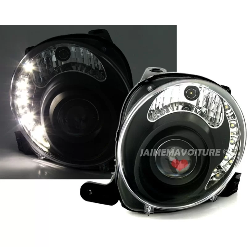 Fiat 500 Fari anteriori a LED