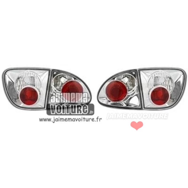 Seat Leon lights rear Lexus Chrome Red