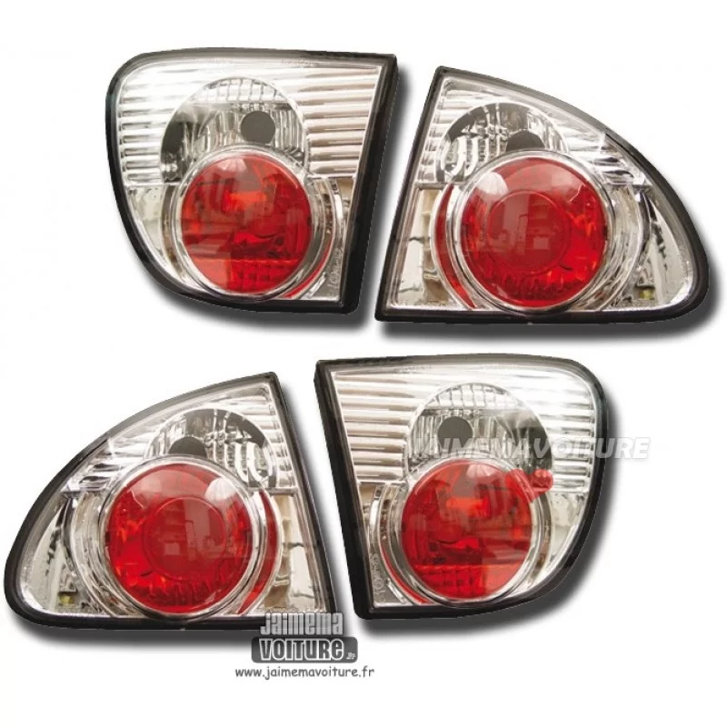 SEAT Leon luces traseras Lexus FK cromo rojo