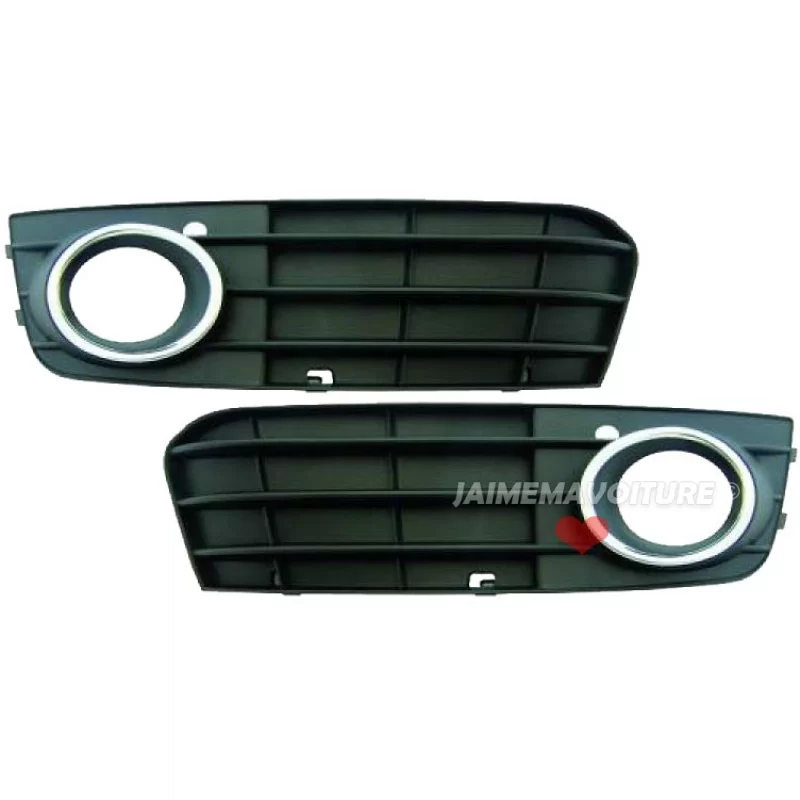 grilles anti brouillard contour chrome Audi A4