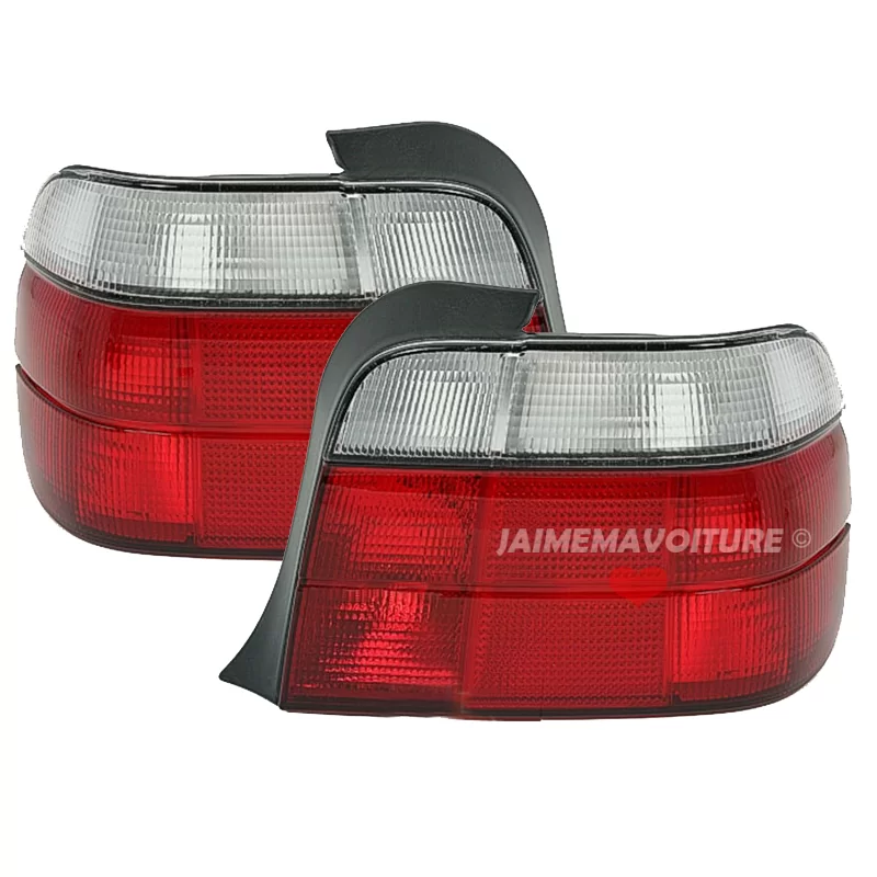 Luces traseras para BMW Serie 3 compact rojo blanco