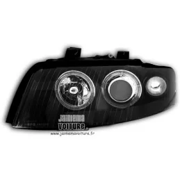 Front lights Audi A4 B6 8 angel eyes