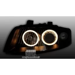 Feux avants angel eyes Audi A4 B6 8E