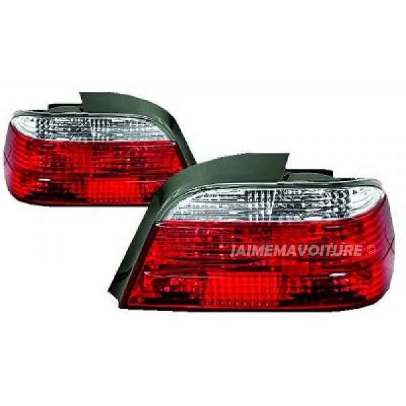 Luces de cola BMW Serie 7 E38 rojo blanco