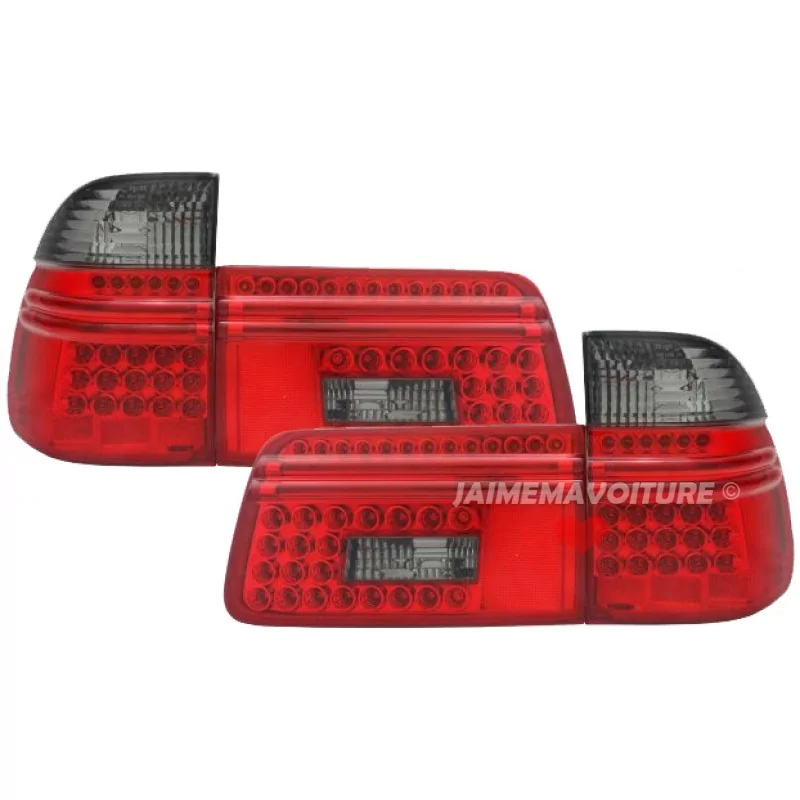 BMW series 5 E39 Touring red smoke led tail lights