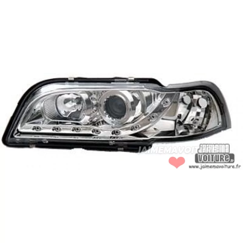 Duivelsogen LED koplampen Volvo S40 Chroom