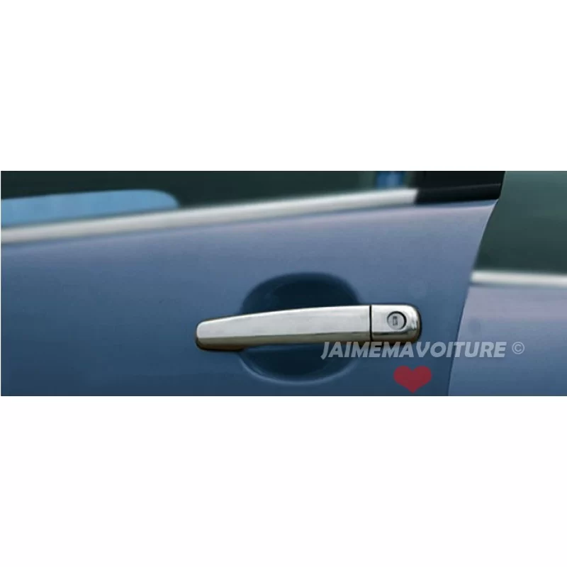 Citroen C2 chrome door handles