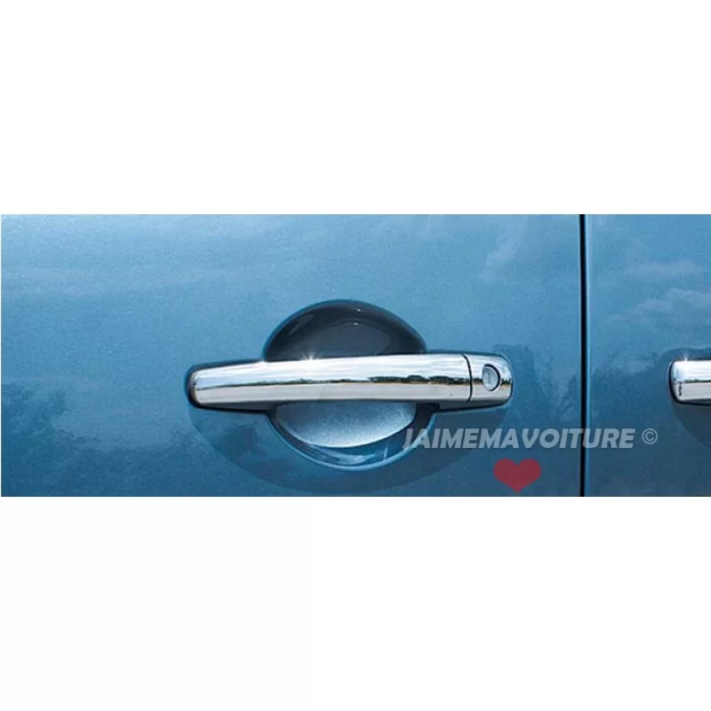 Poignées de porte chrome Citroen Berlingo 2 Poignées de porte chrome Citroen Berlingo 2