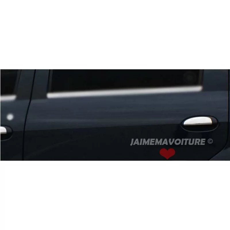 Dacia Logan 2 chrome door handles