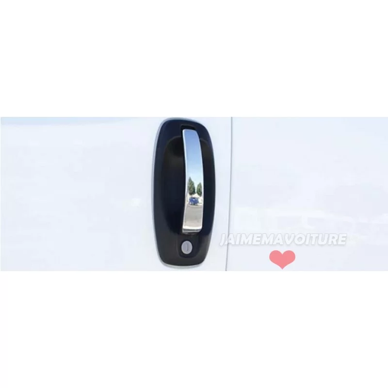 Maniglie cromate per porte Fiat Doblo 2010- 4 Porte