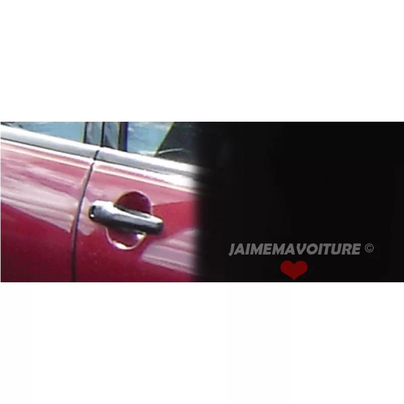 Mitsubishi Lancer chrome door handles