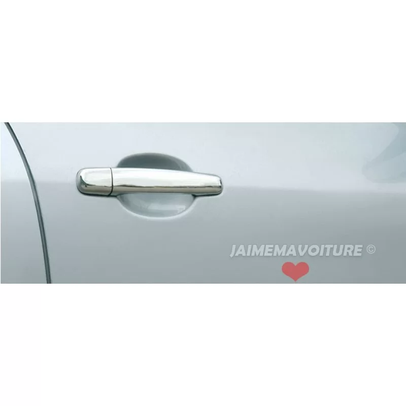 Poignées de porte chrome Peugeot 307 2 Portes