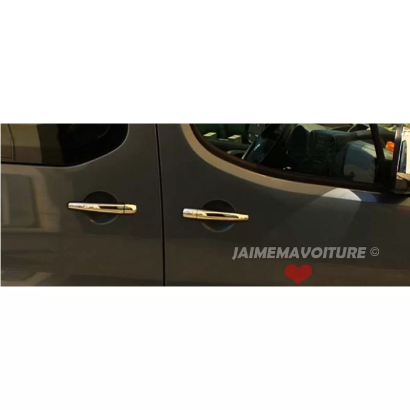 Peugeot Partner Tepee chrome door handles
