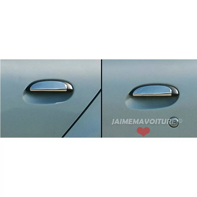RENAULT CLIO II 4 chrome door handles door