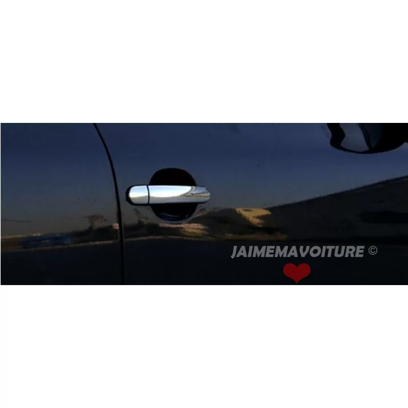 Dörrhandtag i krom VW Polo 9N3 4 Dörrar Dörrhandtag i krom VW Polo 9N3 4 Dörrar