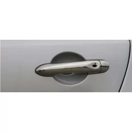 RENAULT MEGANE III 4 porte Maniglie delle porte cromate con fori