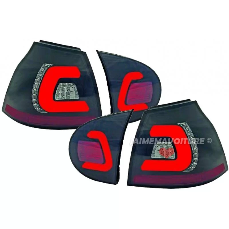 Golf 5 LED koplampen achter Golf 5 LED koplampen achter