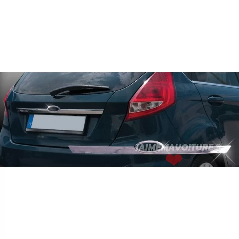 FORD FIESTA bagagelucka i kromad aluminium FORD FIESTA bagagelucka i kromad aluminium