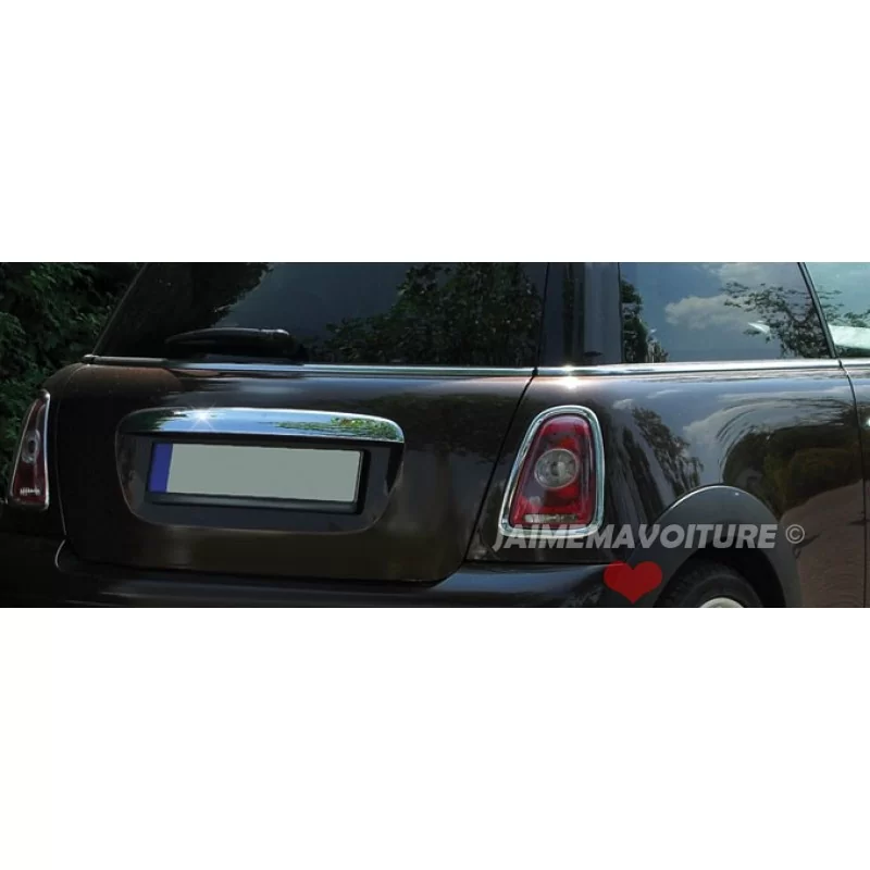 Baguette de coffre chrome alu MINI COOPER R56 Baguette de coffre chrome alu MINI COOPER R56