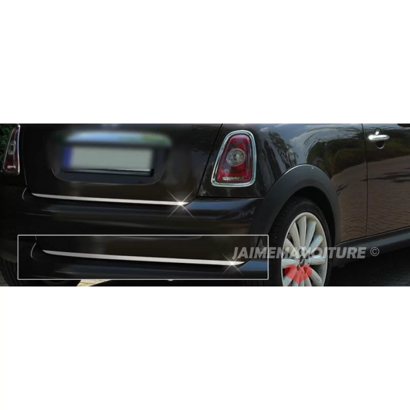 Chroom koffersierstrip MINI COOPER R56