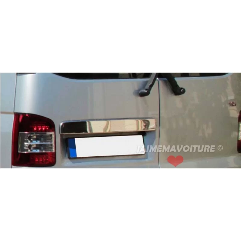 Wand of trunk chrome aluminum (two doors) VW T5 TRANSPORTER