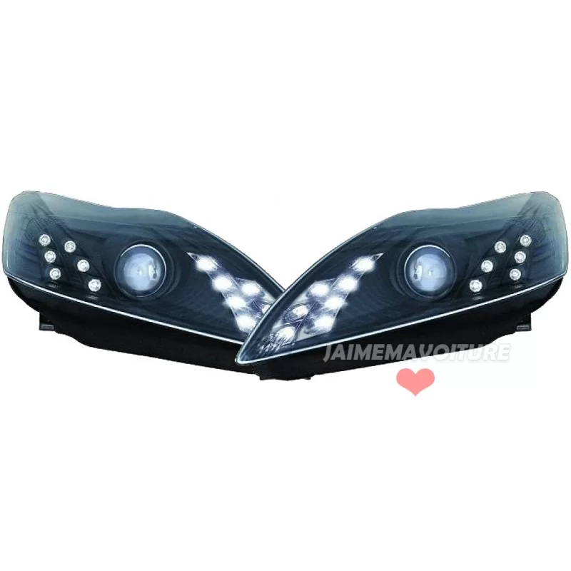 Headlights led Ford Focus 2008-2011 - black