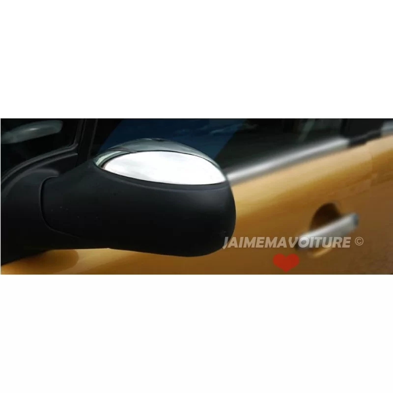 Coque rétroviseurs chrome alu inox CITROËN C3