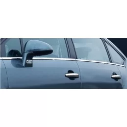 Gliederung der Fenster Chrom Alu Inox CITROËN C4 8 Pcs