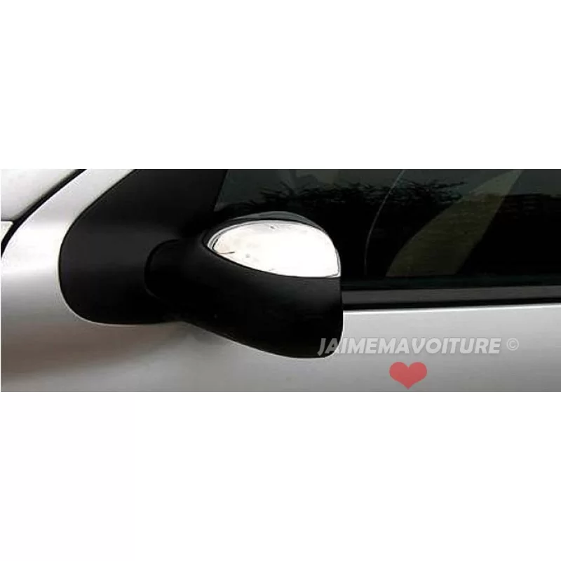 Coque de rétroviseurs chrome alu 2 Pcs Inox CITROËN XSARA PICASSO