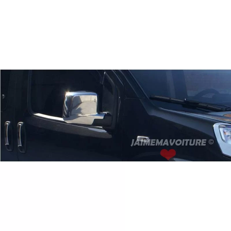 Coque de rétroviseurs chrome 2 Pcs (ABS) CITROËN NEMO Coque de rétroviseurs chrome 2 Pcs (ABS) CITROËN NEMO