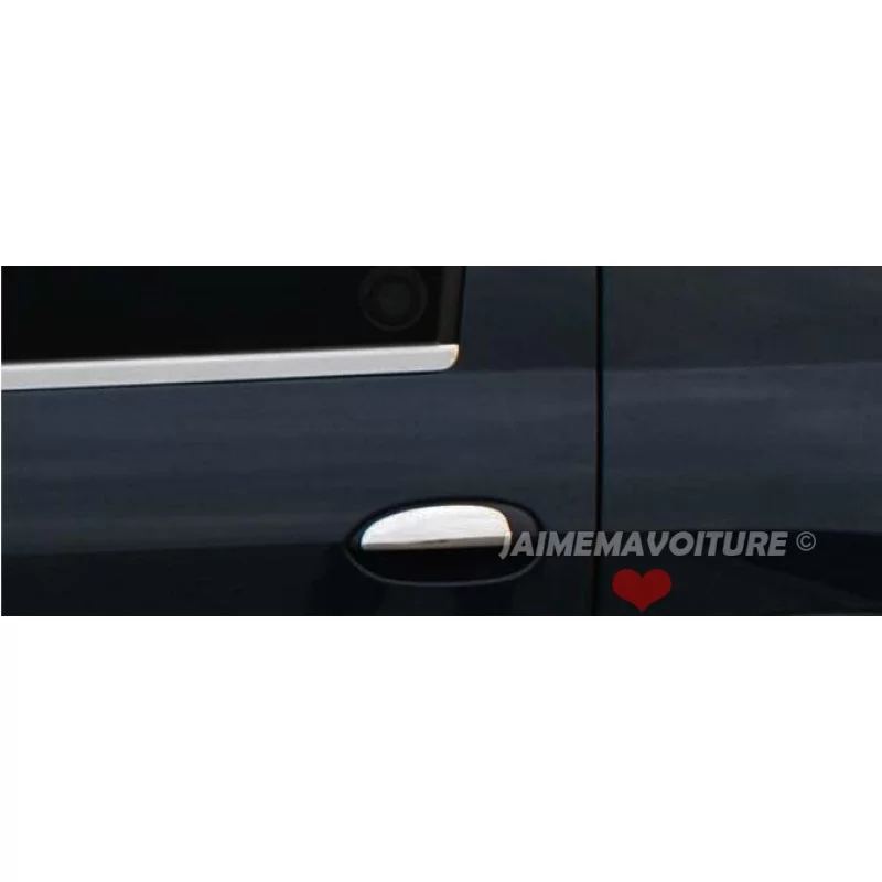 Cornice per finestrino in alluminio cromato 4 pezzi in acciaio inox DACIA LOGAN MCV