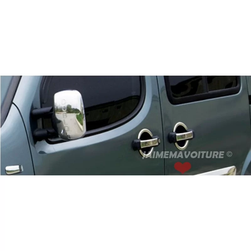 Carcasa espejos cromo 2 Pcs (ABS) FIAT DOBLO Carcasa espejos cromo 2 Pcs (ABS) FIAT DOBLO