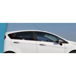 Outline of window chrome alu 8 Pcs stainless steel FORD FIESTA