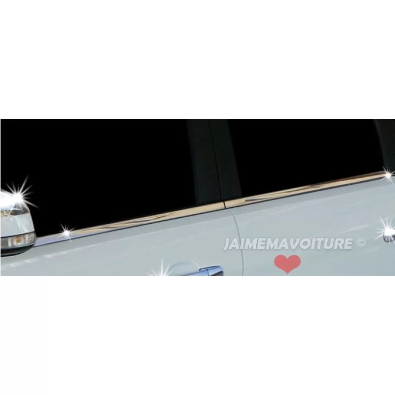 Contorno de ventana alu 4 piezas inoxidable acero cromado FORD FOCUS 2008 - 2011 Contorno de ventana alu 4 piezas inoxidable acero cromado FORD FOCUS 2008 - 2011