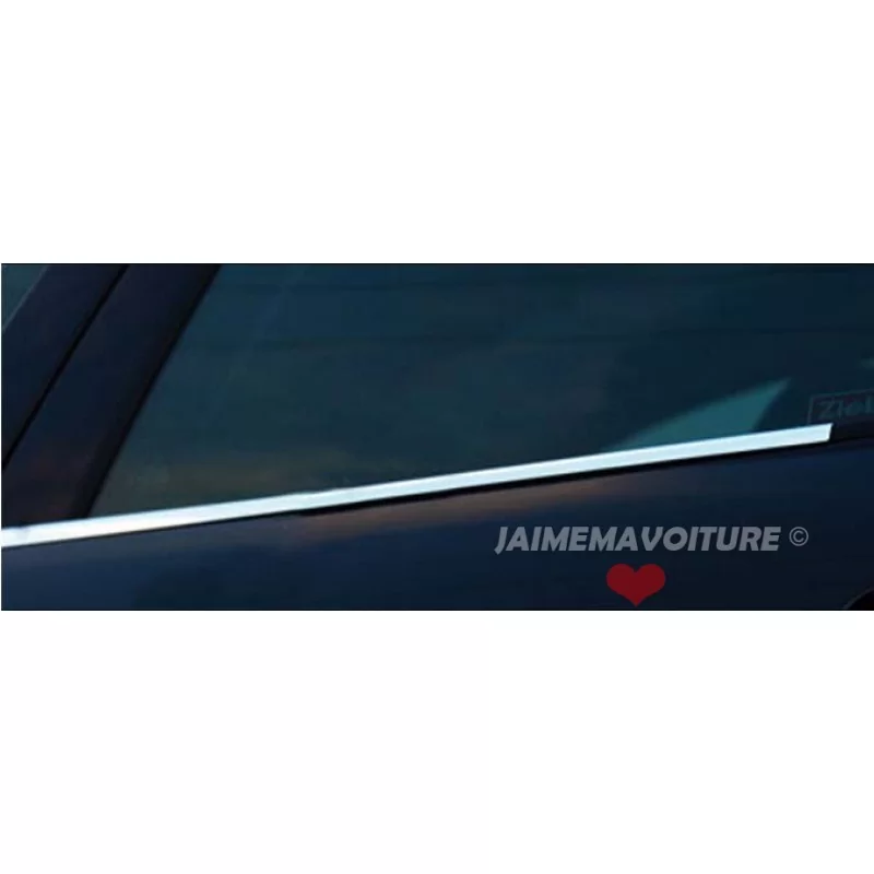 Contour de vitre chrome alu 4 Pcs Inox MERCEDES Classe C W203