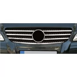 Wand of grille chrome alu Inox MERCEDES VIANO 7 Pcs