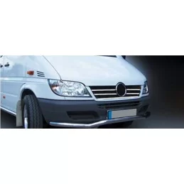 5 stuks roestvrij staal MERCEDES SPRINTER 2000-2006 W901 chroom aluminium radiator grille surround