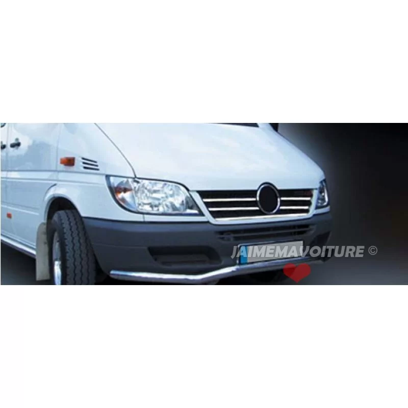 Baguette de calandre chrome alu 5 Pcs Inox MERCEDES SPRINTER 2000-2006 W901