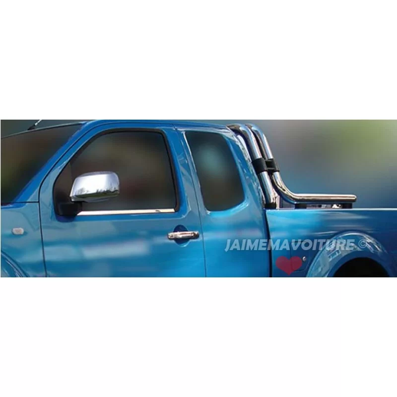 Cáscara espejos cromo aluminio 2 piezas acero inoxidable NISSAN NAVARA