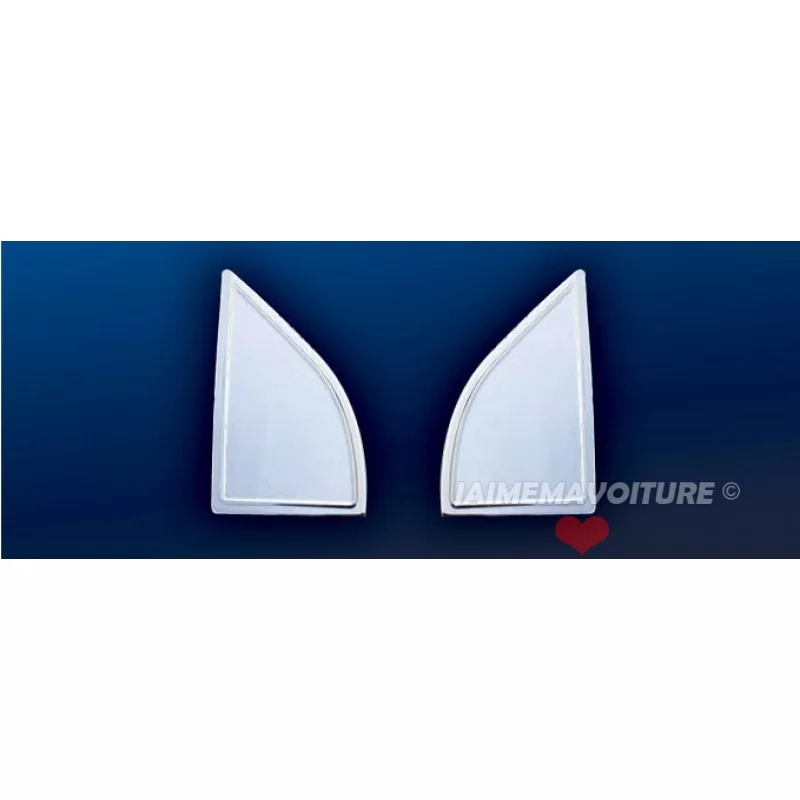 Chroom raamomlijsting 2 stuks Roestvrij staal (kwart) NISSAN NAVARA Chroom raamomlijsting 2 stuks Roestvrij staal (kwart) NISSAN NAVARA