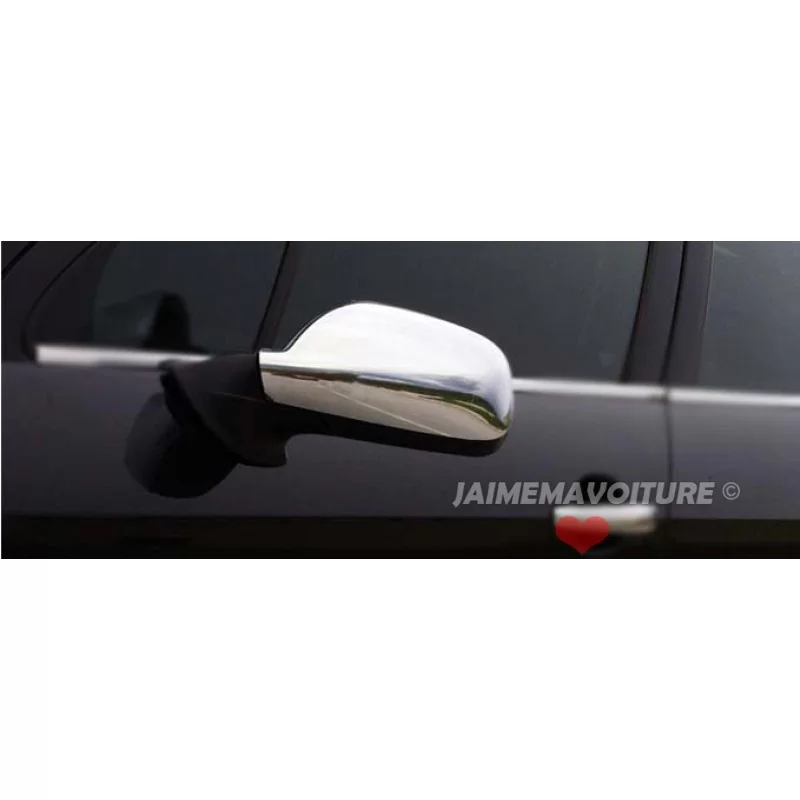 Coque de rétroviseurs chrome 2 Pcs (ABS) PEUGEOT 407