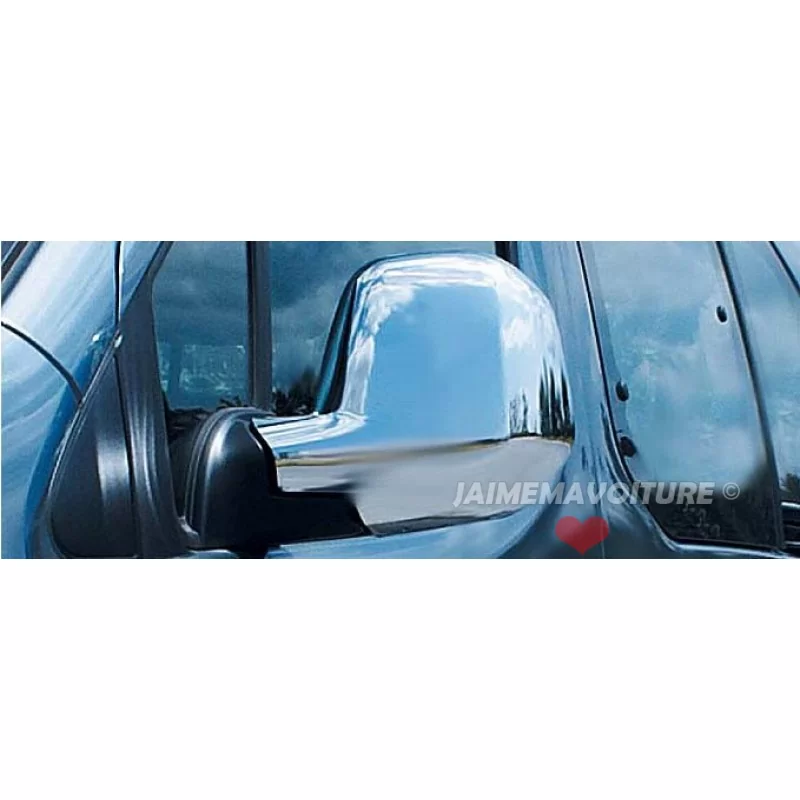 Carcasa espejos cromo 2 Pcs (ABS) PEUGEOT PARTNER TEPEE 2008-2012