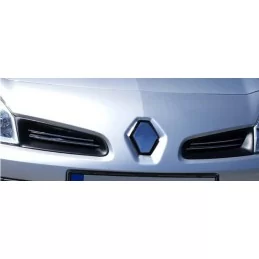 Zauberstab der Kühlergrill Chrom Alu 4 Stück Edelstahl RENAULT CLIO 3